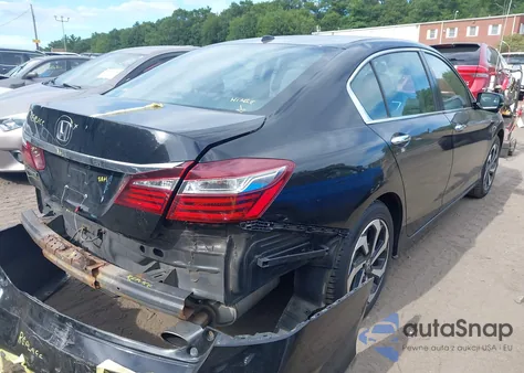2017 Honda Accord Ex z USA, uszkodzony, nr VIN 1HGCR2F74HA154575